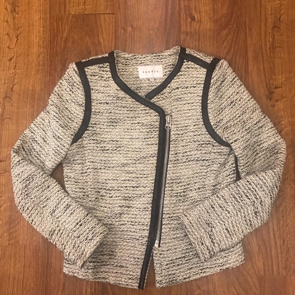 Sandro tweed jacket - Picture 1 of 6